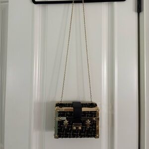 Chic Black and Gold Women's Bag
